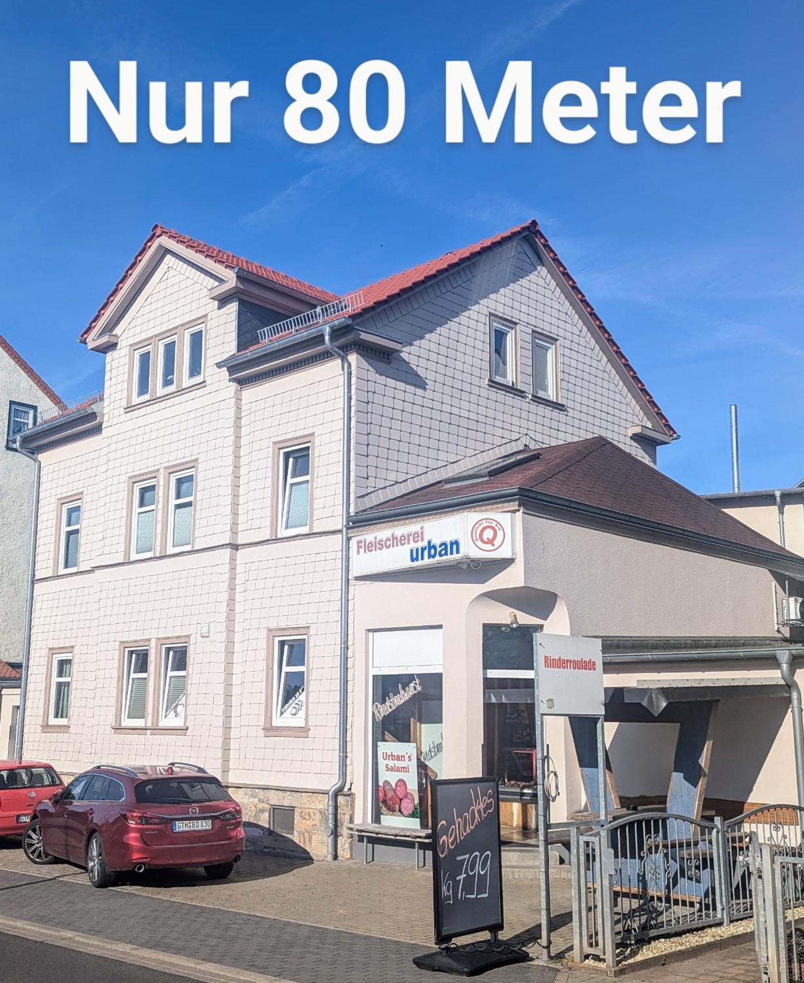 Fewo Urban Gotha-Apartment Ekhof- Am Schlosspark- Parken An Der Der Tuer- Barrierefrei, 900 Meter Zum Bahnhof - Wallbox Buitenkant foto